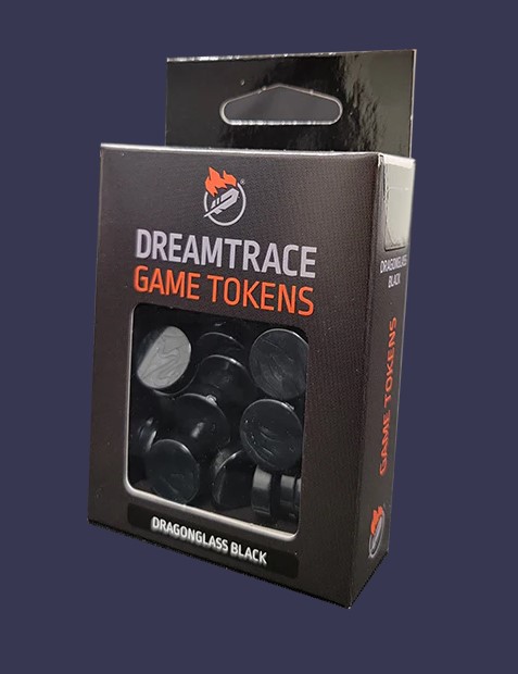 DreamTrace Gaming Tokens: Dragonglass Black